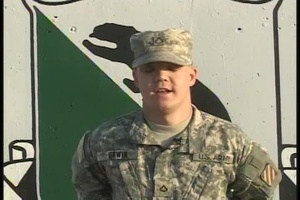 Pfc. Dustin Erwin
