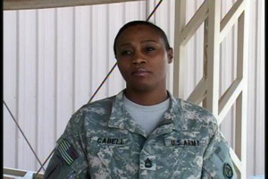 Sgt. 1st Class Sofia Cabell