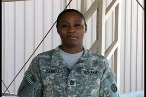 Sgt. 1st Class Sofia Cabell