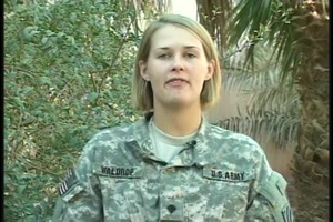 Spc. Abigail Waldrop