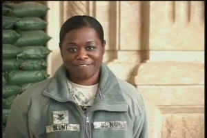 Petty Officer 1st Class Avril Blunt