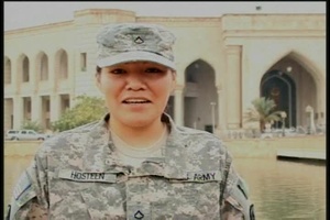 Pfc. Jessica Hosteen
