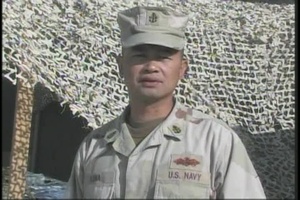 Senior Chief Petty Officer Charlie Luna