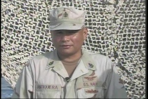 Senior Chief Petty Officer Ronald Antiquiera