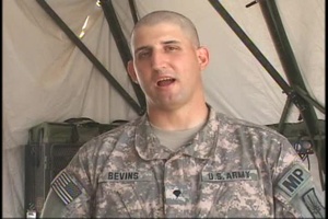 Spc. Joe Bevins
