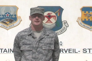 Airman 1st Class Brandon Thompson