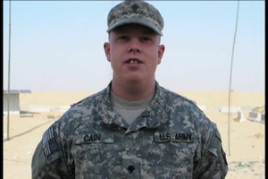 Spc. Daniel Cain