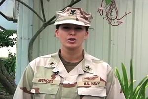 Petty Officer 2nd Class Katie Reynoso