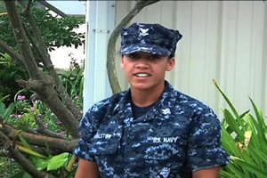 Petty Officer 2nd Class Sarah-Kelly Alston