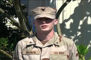 Petty Officer 3rd Class Clay Whitman