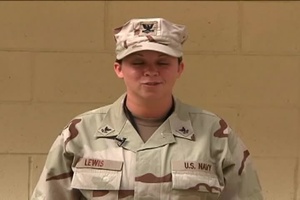 Petty Officer 2nd Class Sunday Lewis