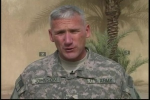 Command Sgt. Maj. William Johnson