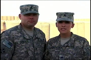 Staff Sgt. Shawn and Jessica Gregor