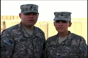 Staff Sgt. Shawn and Jessica Gregor