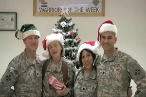 Lt. Col.  Heimann, Izaguirre, Williams, Krueger