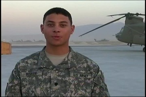 Spc. Zack Booker