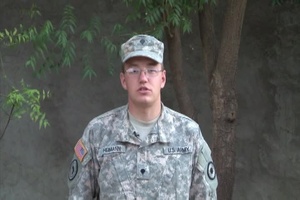 Spc. Andrew Heimann