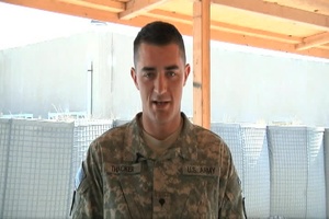 Spc. Brian Thacker