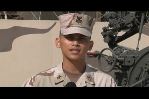 Petty Officer 1st Class John Carino