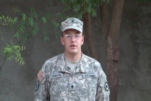 Spc. Andrew Heimann
