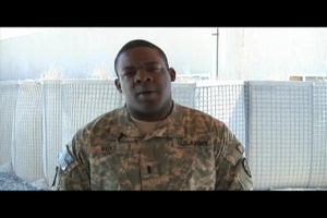 1st Lt. Lamont Foxx
