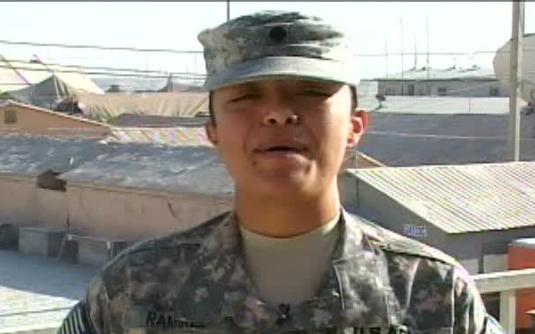 Spc. Ruby Ramirez
