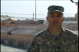 Command Sgt. Maj. Zack Hurst