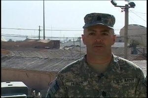 Command Sgt. Maj. Zack Hurst