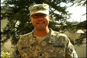 Spc. Mark Bergesen