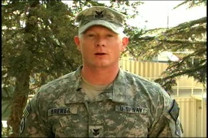 Petty Officer 1st Class Gordon Brewer