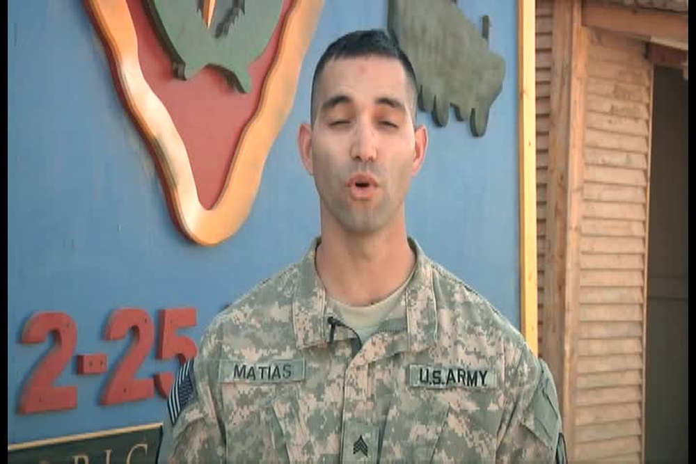 DVIDS - Video - Sgt. Roberto Matias