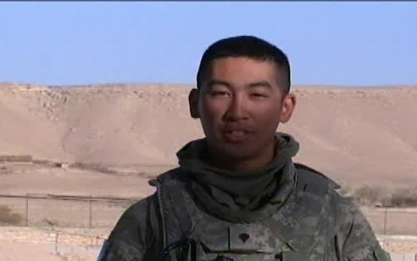 Spc. Kevin Vo