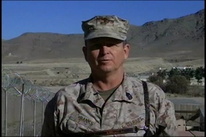 Master Gunnery Sgt. Jonathan Banks