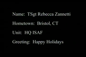Tech. Sgt. Rebecca Zannetti