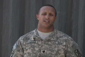 Spc. James Cunningham