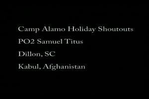 Petty Officer 2nd Class Samuel Titus