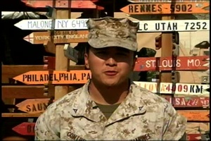 Lance Cpl. Chris Contreras