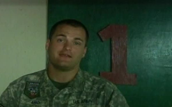 Chief Warrant Officer Garrett Aho