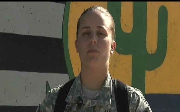 Spc. Jenna Barge