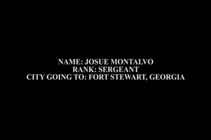 Sgt. Josue Montalvo