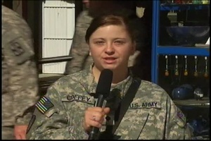 Spc. Samantha Coffey