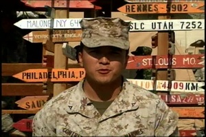 Lance Cpl. Chris Contreras