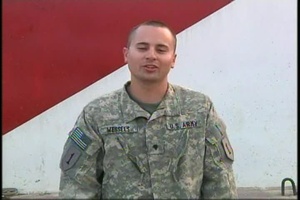 Spc. Gus Wessels