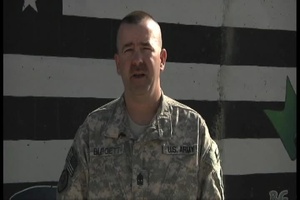 1st Sgt. Glenn Burgett