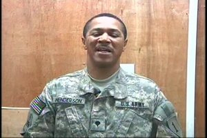 Spc. Thaddeus Henderson