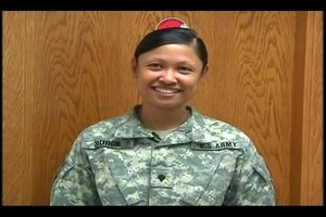 Spc. Michelle Burce