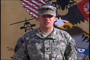 Spc. Tyler Gesling
