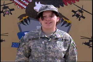 Pfc. Kathleen Dickerson