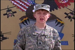 Spc. Helen Reisdorff