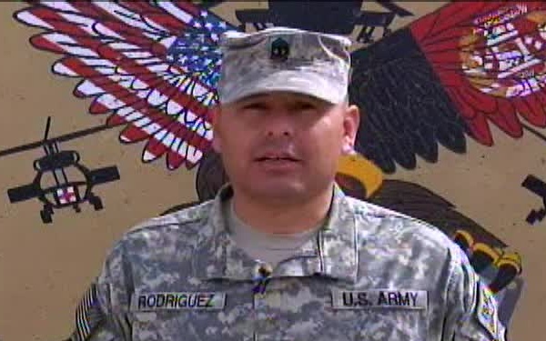 1st Sgt. Otis Rodriguez